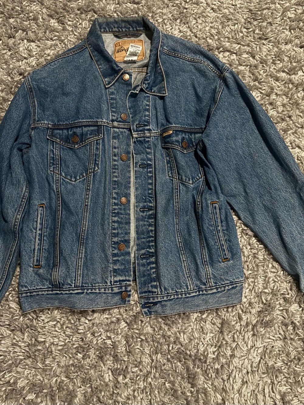Levi's Blue Denim Trucker Jacket - Classic Wash